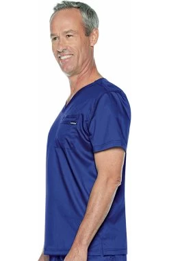 Men's Solid Scrub Top 9 Men's Solid Scrub Top -Medical Nurse Clothing Shop 3 ln 4259 650