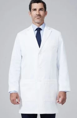 Men's M3 Laennec Classic Fit 40" Lab Coat 10 Men's M3 Laennec Classic Fit 40" Lab Coat -Medical Nurse Clothing Shop 3 md lmm3lc 650
