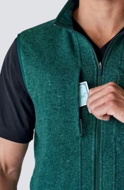 Men's Strata Fleece Sweater Vest -Medical Nurse Clothing Shop 3 md sj22172 650