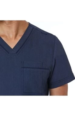 Clearance Men's Contrast Piping V-Neck Solid Scrub Top 8 Clearance Men's Contrast Piping V-Neck Solid Scrub Top -Medical Nurse Clothing Shop 3 mv 5901 clearance 650