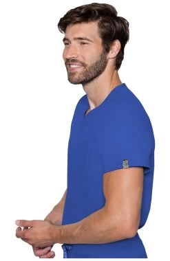 Men's 1-Pocket Scrub Top -Medical Nurse Clothing Shop 3 pe 2478 650