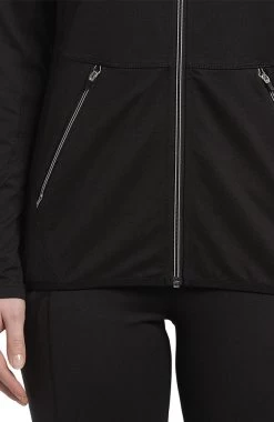 Women's Sporty Zip Front Solid Scrub Jacket -Medical Nurse Clothing Shop 3 wc 452 650