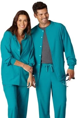 Clearance Unisex Snap Front Warm Up Solid Scrub Jacket 7 Clearance Unisex Snap Front Warm Up Solid Scrub Jacket -Medical Nurse Clothing Shop 3 wh 2373 clearance 650