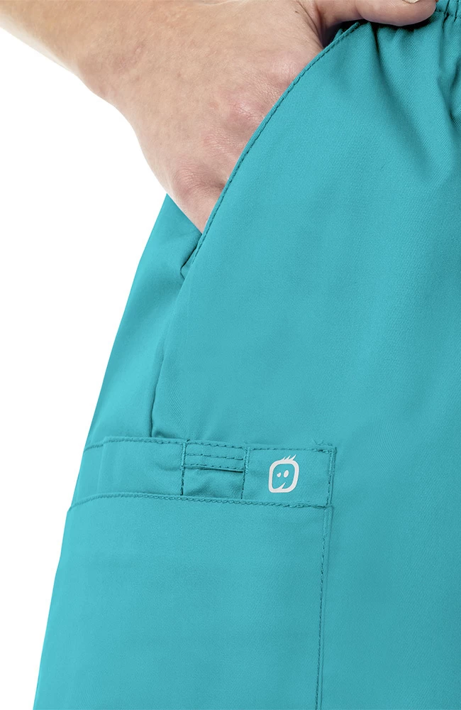 Clearance Women's Elastic Waist Cargo Scrub Skirt 5 Clearance Women's Elastic Waist Cargo Scrub Skirt - Image 3