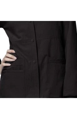 Clearance Women's Button Front Solid Scrub Jacket 7 Clearance Women's Button Front Solid Scrub Jacket -Medical Nurse Clothing Shop 3 wk 8114 clearance 650
