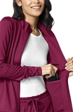 Women's Solid Scrub Jacket -Medical Nurse Clothing Shop 3 wk 8199 650