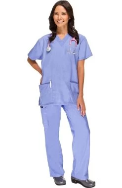 Women's Drawstring Cargo Scrub Pant -Medical Nurse Clothing Shop 4 ah b2101 650