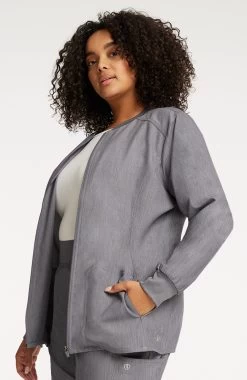 Clearance Women's Warm-Up Solid Scrub Jacket -Medical Nurse Clothing Shop 4 ah ls7200 clearance 650