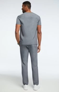 Clearance Unisex V-Neck Solid Scrub Top & Cargo Scrub Pant Set -Medical Nurse Clothing Shop 4 ah lsset2 clearance 650