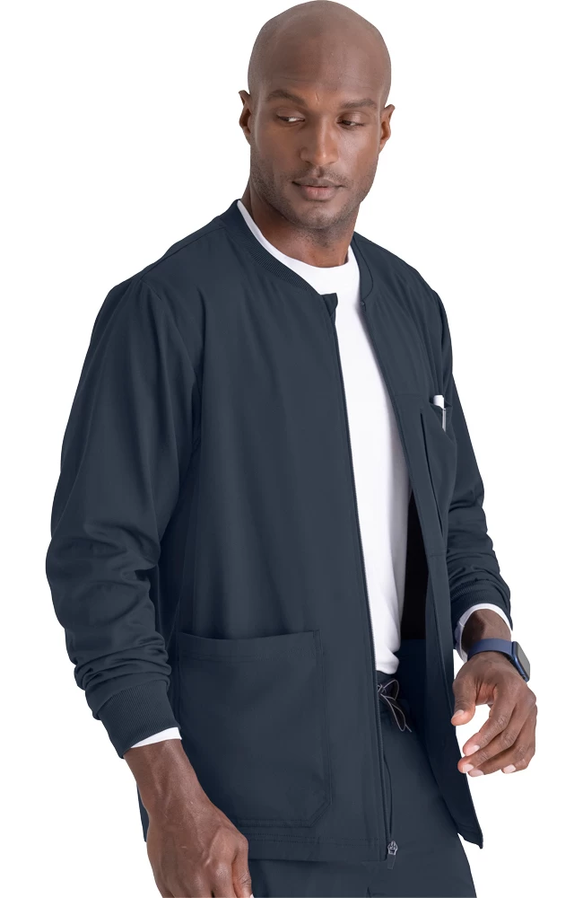 Men's React Warm-Up Scrub Jacket 6 Men's React Warm-Up Scrub Jacket - Image 4