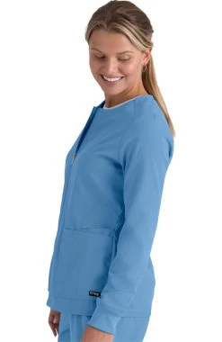 Women's Gianna Warm-Up Scrub Jacket -Medical Nurse Clothing Shop 4 bc grsw873 650