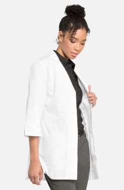 Cherokee Women's ¾ Sleeve 30½" Lab Coat 9 Cherokee Women's ¾ Sleeve 30½" Lab Coat -Medical Nurse Clothing Shop 4 ck 1470 650