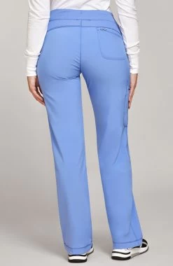 Cherokee Women's Mock Wrap Scrub Top & Straight Leg Scrub Pant Set -Medical Nurse Clothing Shop 4 ck 15seta 650