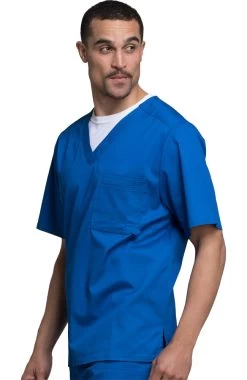 Cherokee Clearance Men's V-Neck Scrub Top -Medical Nurse Clothing Shop 4 ck 1929 clearance 650
