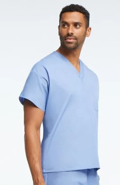 Unisex Durable V-Neck Top & Drawstring Pant Scrub Set -Medical Nurse Clothing Shop 4 ck 2set 650