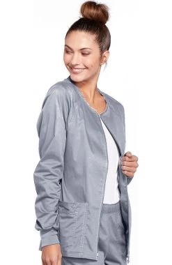 Clearance Women's Warm Up Solid Scrub Jacket -Medical Nurse Clothing Shop 4 ck 4315 clearance 650