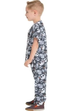 Cherokee Clearance Unisex Kids Boogie With Jack Print Scrub Set -Medical Nurse Clothing Shop 4 ck 6620c printclearance 650