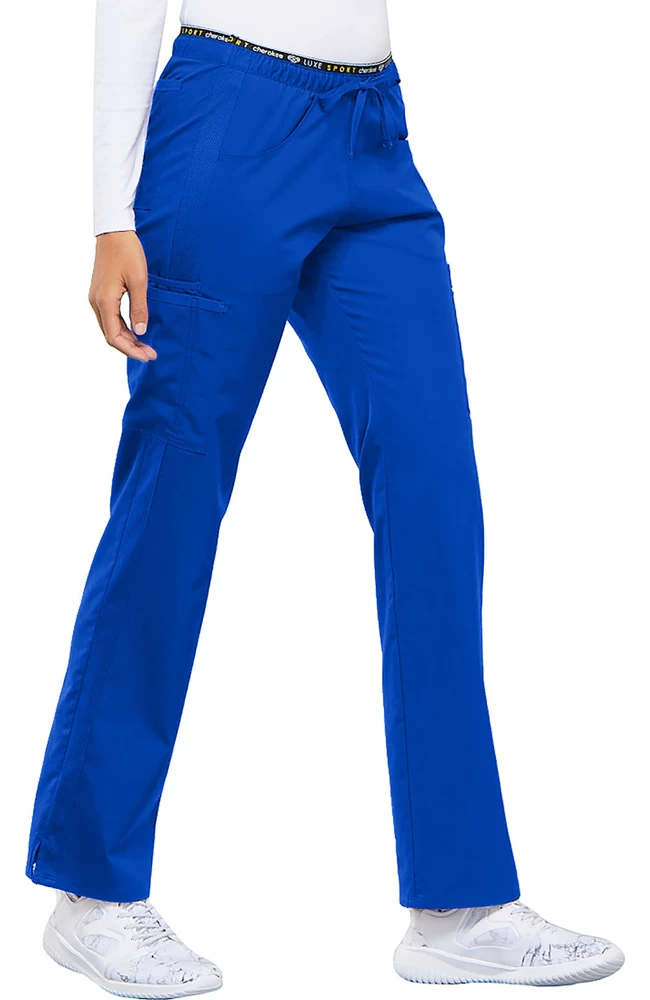 Cherokee Clearance Women's Logo Elastic Waist Scrub Pant 6 Cherokee Clearance Women's Logo Elastic Waist Scrub Pant - Image 4