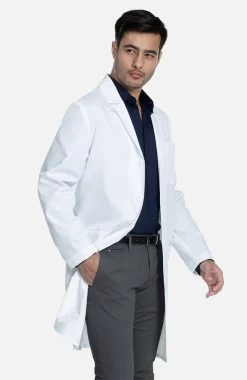 Cherokee Men's Button Front Lab Coat 10 Cherokee Men's Button Front Lab Coat -Medical Nurse Clothing Shop 4 ck ck412 650