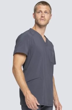 Cherokee Clearance Men's V-Neck Solid Scrub Top -Medical Nurse Clothing Shop 4 ck ck904a clearance 650