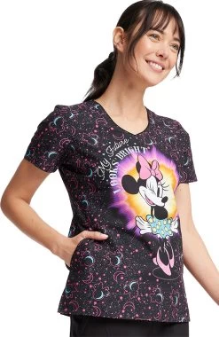 Cherokee Clearance Women's My Bright Future Print Scrub Top 10 Cherokee Clearance Women's My Bright Future Print Scrub Top -Medical Nurse Clothing Shop 4 ck tf626 printclearance 650 1