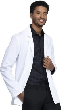 Men's 32" Consultation Lab Coat -Medical Nurse Clothing Shop 4 ck ww400ab 650