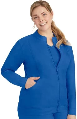 Women's Dakota Zip Front Scrub Jacket -Medical Nurse Clothing Shop 4 hh 5038 650
