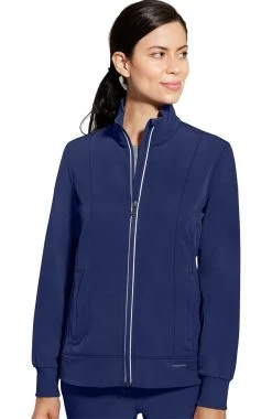 Women's Carly Stand Collar Jacket 12 Women's Carly Stand Collar Jacket -Medical Nurse Clothing Shop 4 hh 5068 650