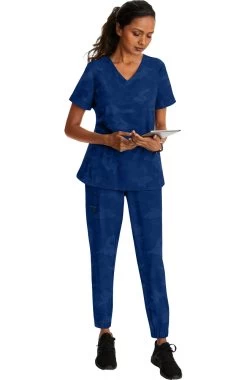 Women's Tate Camo Jogger Scrub Pant -Medical Nurse Clothing Shop 4 hh 9350 650