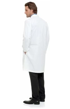 Men's 3-Pocket Full Length Poplin 41½" Lab Coat 9 Men's 3-Pocket Full Length Poplin 41½" Lab Coat -Medical Nurse Clothing Shop 4 ln 3145 650