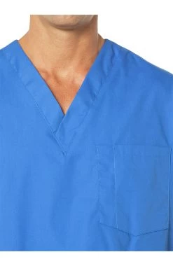 Clearance Men's 5-Pocket Solid Scrub Top -Medical Nurse Clothing Shop 4 ln 7489 clearance 650