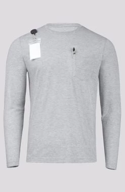 Men's Long Sleeve Eco T-Shirt -Medical Nurse Clothing Shop 4 md kt22178 650