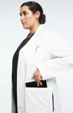 Unisex 41" Ipad Pocket Lab Coat -Medical Nurse Clothing Shop 5 ah 8004 650