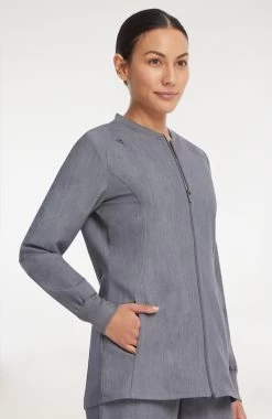 Clearance Women's Warm-Up Solid Scrub Jacket -Medical Nurse Clothing Shop 5 ah ls7200 clearance 650