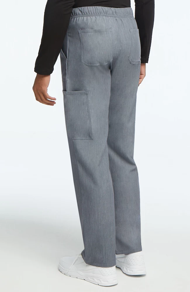 Clearance Men's Solid Scrub Top & Cargo Scrub Pant Set 7 Clearance Men's Solid Scrub Top & Cargo Scrub Pant Set - Image 5