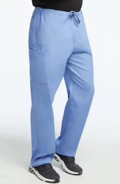 Unisex Durable V-Neck Top & Drawstring Pant Scrub Set -Medical Nurse Clothing Shop 5 ck 2set 650