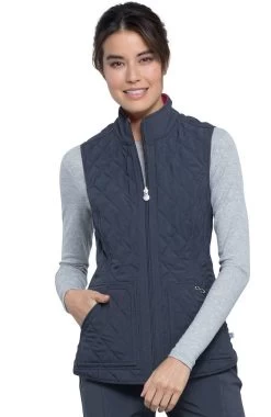 Cherokee Clearance Women's Reversible Quilted Scrub Vest 13 Cherokee Clearance Women's Reversible Quilted Scrub Vest -Medical Nurse Clothing Shop 5 ck ck530a clearance 650