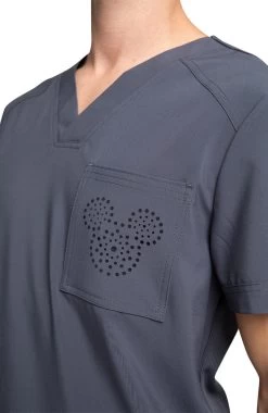 Cherokee Clearance Men's V-Neck Solid Scrub Top -Medical Nurse Clothing Shop 5 ck ck904a clearance 650