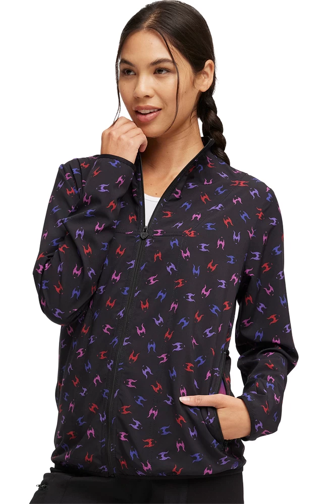 Clearance Women's Packable I Run This Castle Print Jacket 7 Clearance Women's Packable I Run This Castle Print Jacket - Image 5