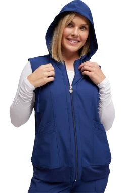 Women's In-Vested Love Solid Scrub Vest -Medical Nurse Clothing Shop 5 ck hs500 650