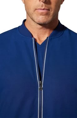 Men's Samuel Zip Up Bomber Jacket -Medical Nurse Clothing Shop 5 hh 5350 650