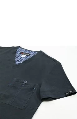 Men's Bryan V-Neck Chest Pocket Solid Scrub Top 11 Men's Bryan V-Neck Chest Pocket Solid Scrub Top -Medical Nurse Clothing Shop 5 ko 668 650