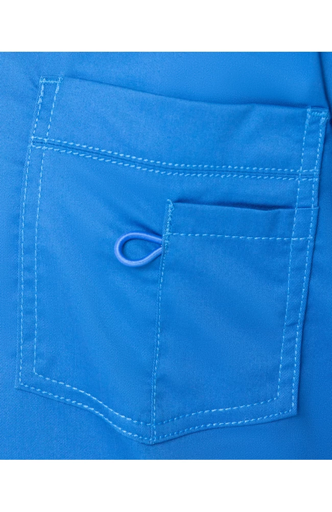 Clearance Stretch Men's By V-Neck Solid Scrub Top 7 Clearance Stretch Men's By V-Neck Solid Scrub Top - Image 5