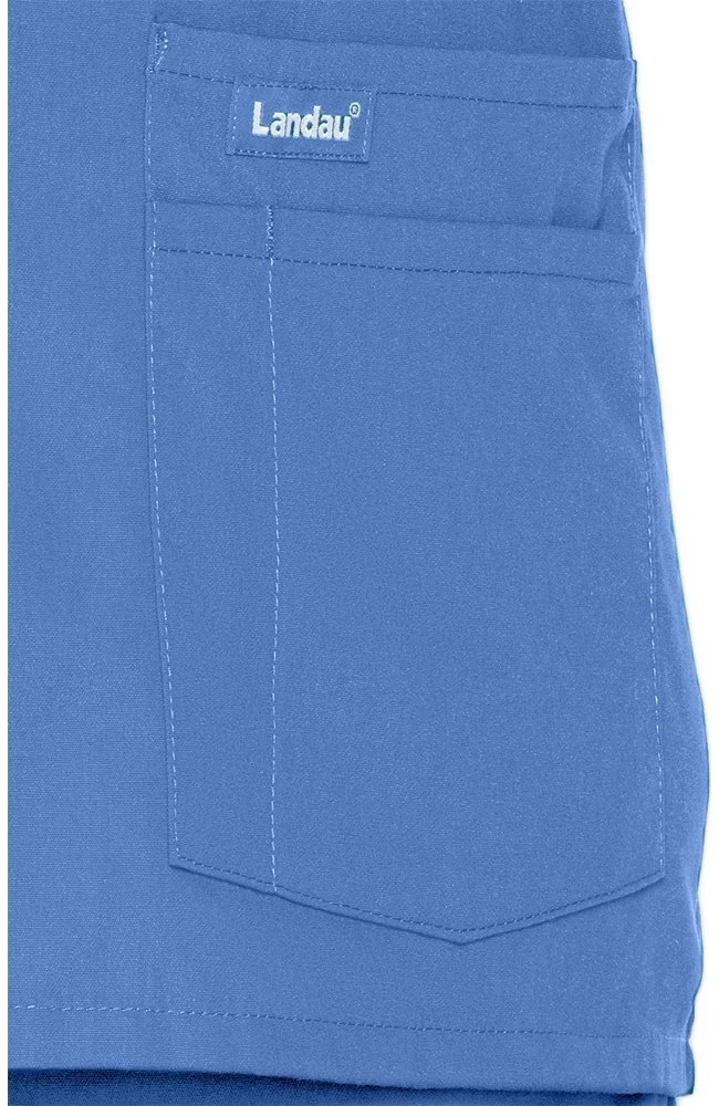 Women's Crew Neck Warm-Up Solid Scrub Jacket 7 Women's Crew Neck Warm-Up Solid Scrub Jacket - Image 5