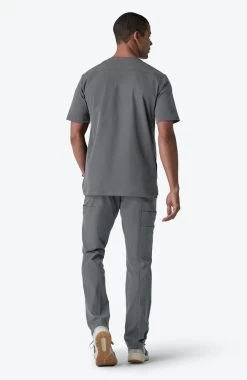 Men's Realm V-Neck Scrub Top -Medical Nurse Clothing Shop 5 md et22115 650