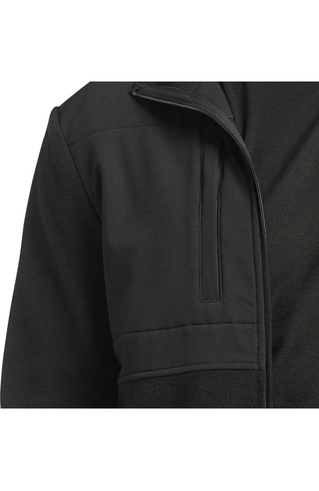 Men's Polar Fleece Warm Up Solid Scrub Jacket 7 Men's Polar Fleece Warm Up Solid Scrub Jacket - Image 5