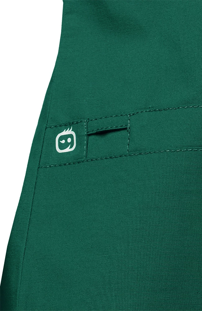 Women's Short Sleeve Snap Scrub Jacket 7 Women's Short Sleeve Snap Scrub Jacket - Image 5