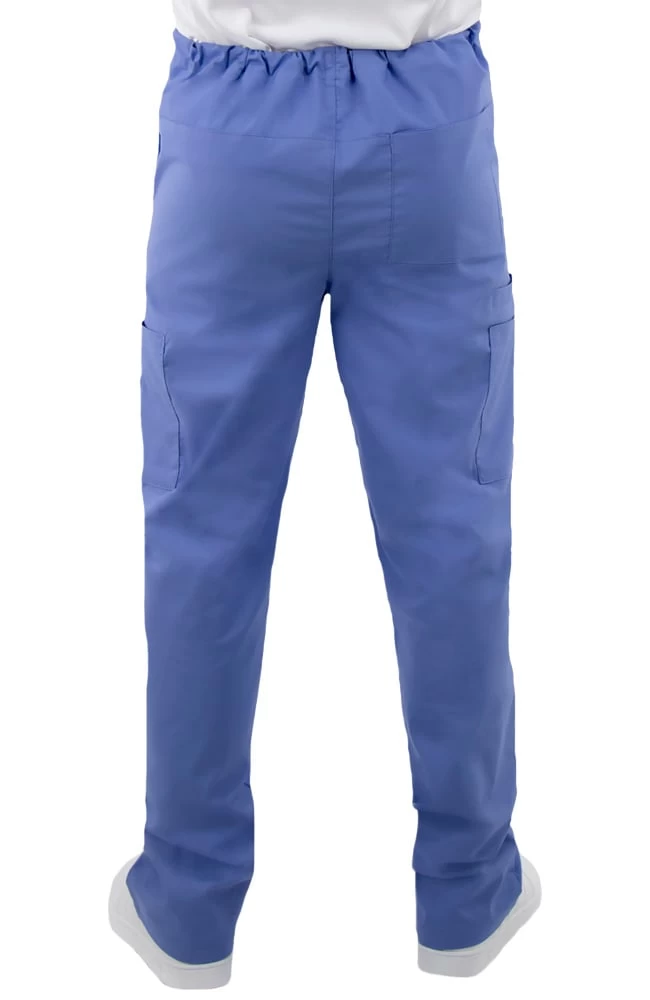 Clearance Unisex V-Neck Solid Scrub Top & Drawstring Cargo Scrub Pant Set 7 Clearance Unisex V-Neck Solid Scrub Top & Drawstring Cargo Scrub Pant Set - Image 5