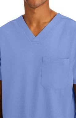 Clearance Men's Mason Solid Scrub Top -Medical Nurse Clothing Shop 6 hh 2591 clearance 650