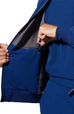 Men's Samuel Zip Up Bomber Jacket -Medical Nurse Clothing Shop 6 hh 5350 650